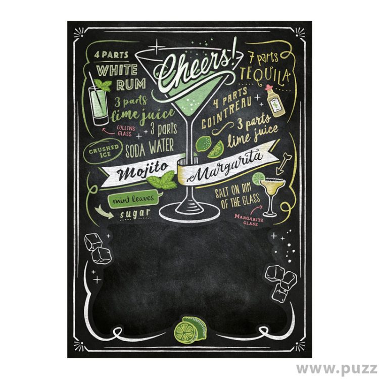 Clementoni Black Board Cheers 1000 κομμάτια (39467)