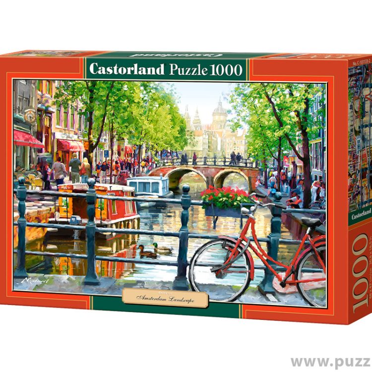 Castorland puzzle Copy of "Amsterdam Landscape" 1000 κομμάτια (c103133-2)