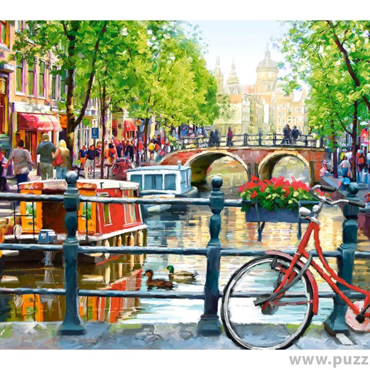 Castorland puzzle Copy of "Amsterdam Landscape" 1000 κομμάτια (c103133-2)