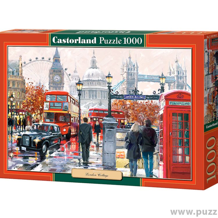Castorland puzzle Copy of "London College" 1000 κομμάτια (C-103140-2)