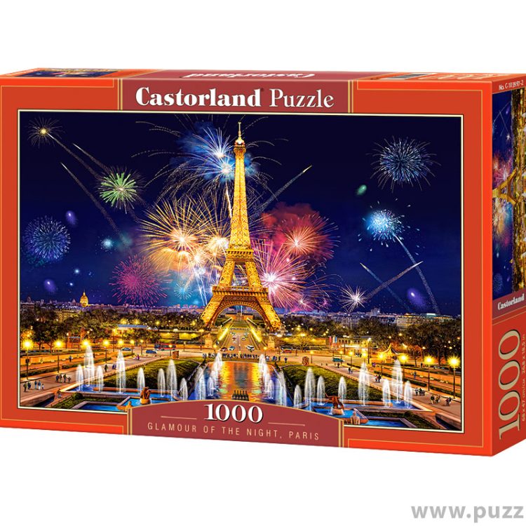 Castorland puzzle Glamour of the Night, Paris 1000 κομμάτια (C-103997-2)