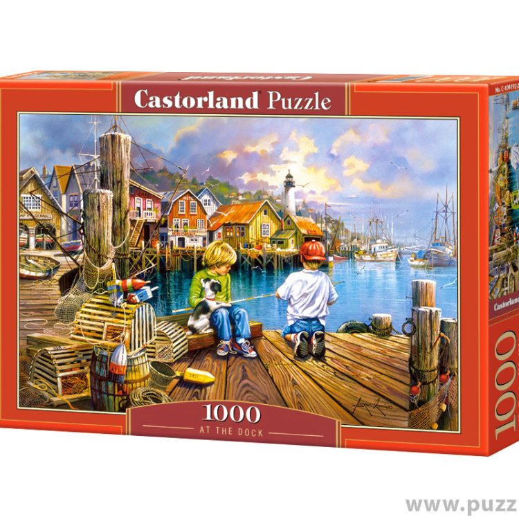 Castorland puzzle At the Dock 1000 κομμάτια (C-104192-2)