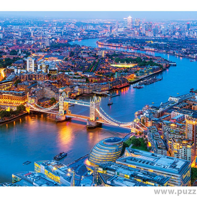 Castorland puzzle Aerial View Of London 1000 κομμάτια (C-104291-2)