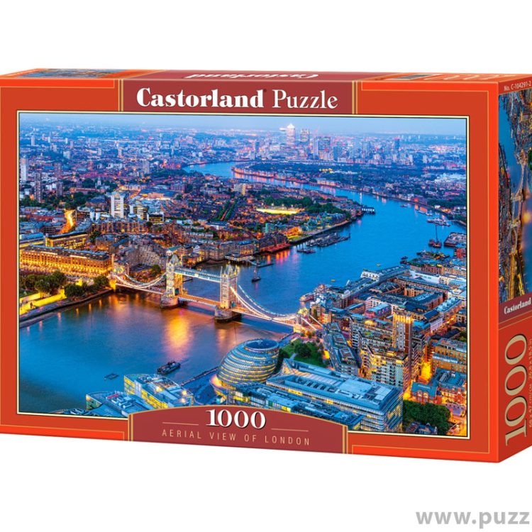 Castorland puzzle Aerial View Of London 1000 κομμάτια (C-104291-2)