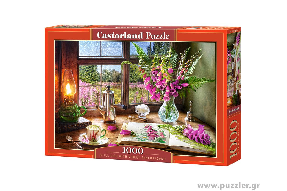 Castorland puzzle Still Life with Violet Snapdragons 1000 κομμάτια (C-104345-2)