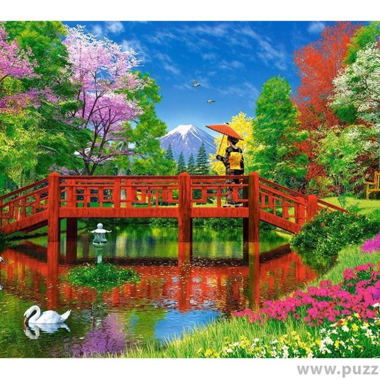 Castorland puzzle Fuji Lake 1500 κομμάτια (C-151608-2)