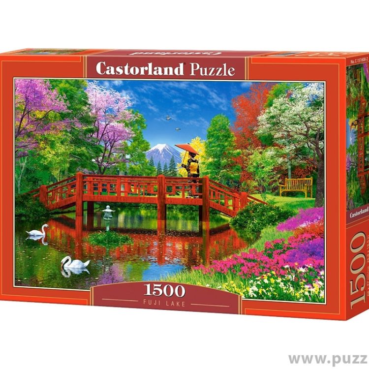 Castorland puzzle Fuji Lake 1500 κομμάτια (C-151608-2)