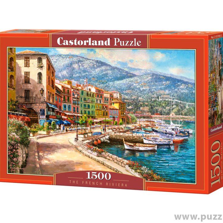 Castorland puzzle The French Riviera 1500 κομμάτια (C-151745-2)