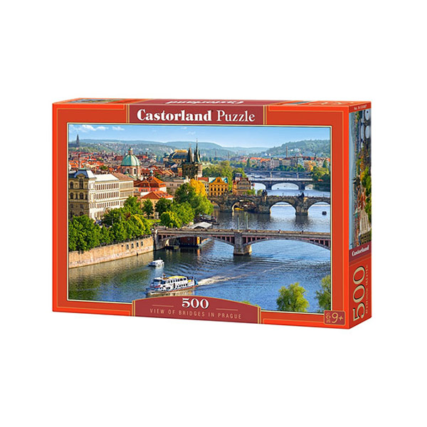 Castorland puzzle View of Bridges in Prague 500 κομμάτια (53087)