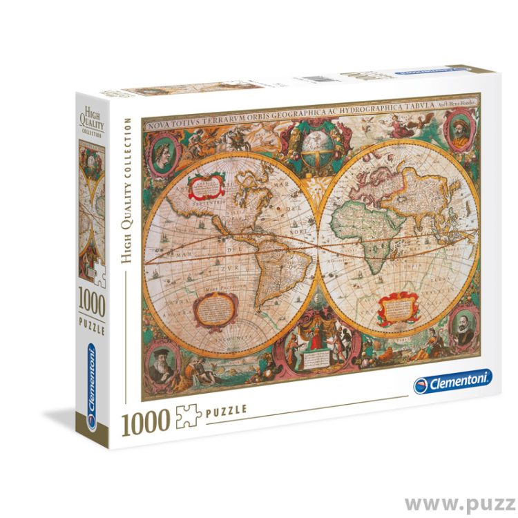 Clementoni puzzle Ancient Map HQC 1000 κομμάτια (31229)