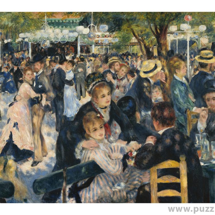 Clementoni puzzle Renoir, Bad du Moulin de la Galette - Museum Collection Orsay 1000 κομμάτια (31412)