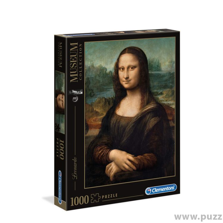Clementoni puzzle Leonardo Da Vinci Gioconda Mona Lisa Museum Collection 1000 κομμάτια (31413)
