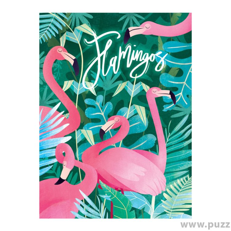 Clementoni puzzle Fantastic Animals Flamingo 500 κομμάτια (35067)