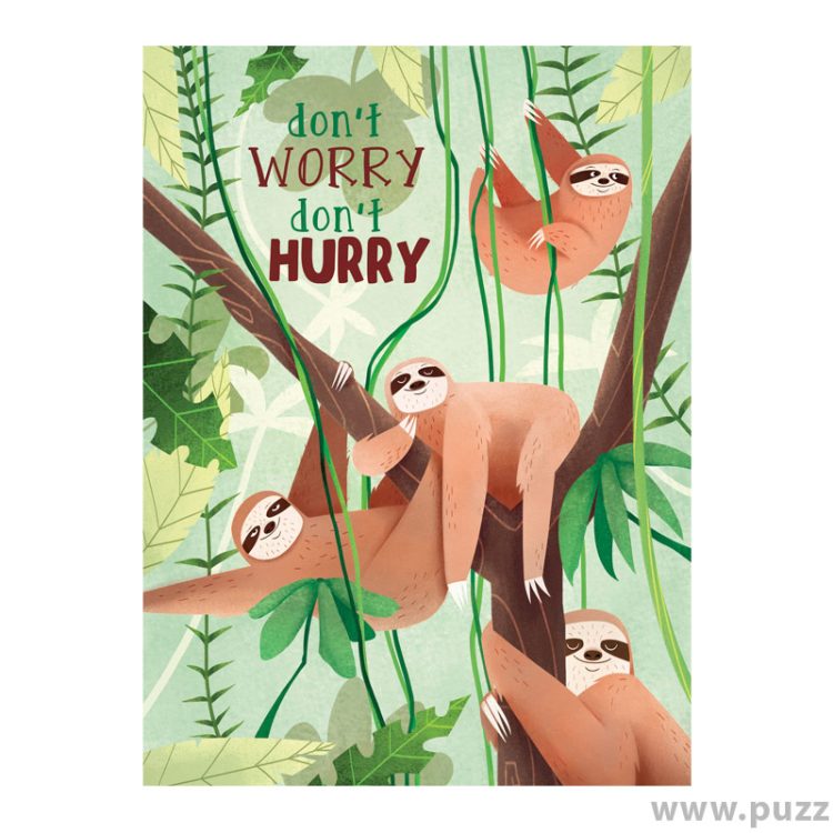 Clementoni puzzle Fantastic Animals Sloth 500 κομμάτια (35068)