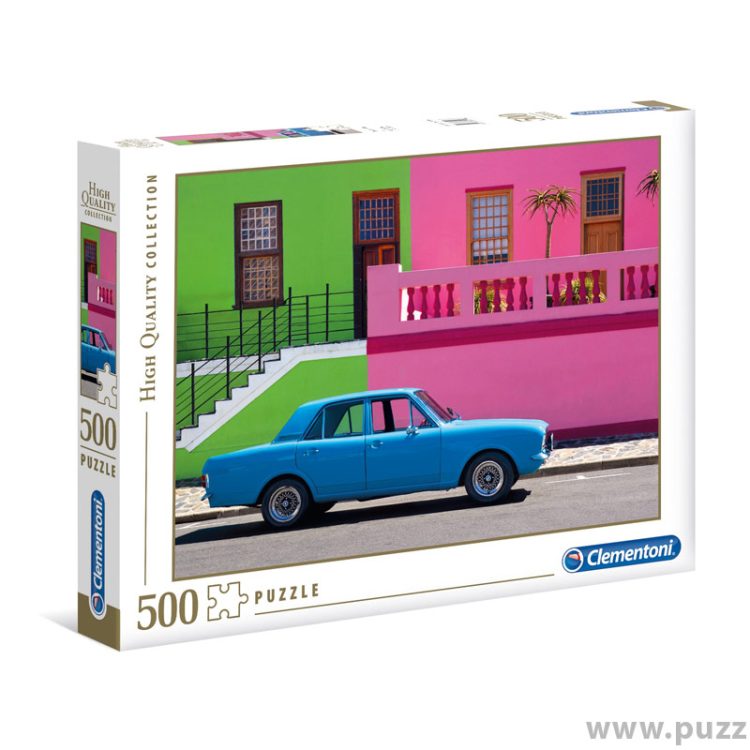 Clementoni puzzle The Blue Car - High Quality Collection 500 κομμάτια (35076)