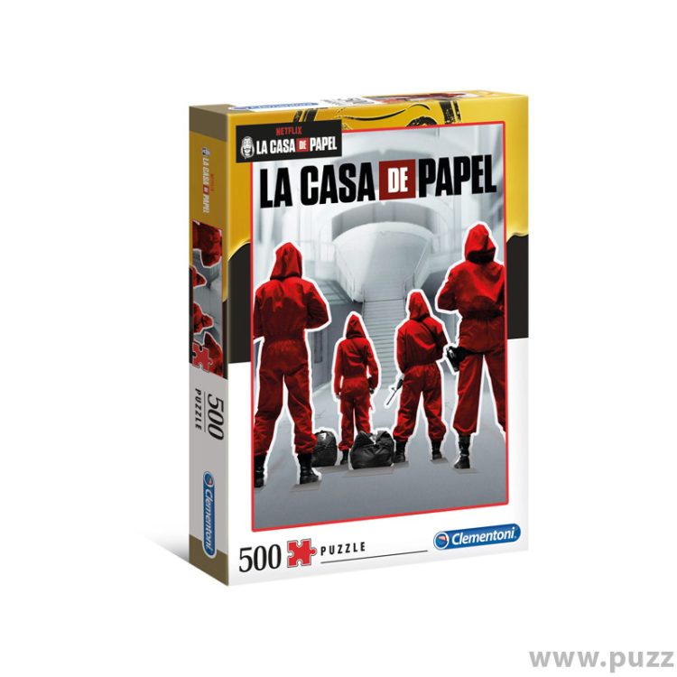 Clementoni puzzle La Casa de Papel Money Heist 500 κομμάτια (35084)