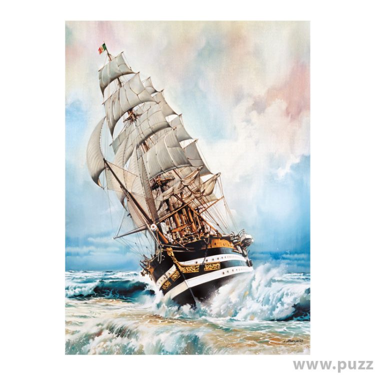 Clementoni puzzle Amerigo Vespucci HQC 1000 κομμάτια (39415)