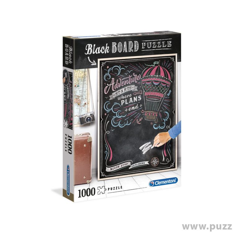 Clementoni Black Board Travel 1000 κομμάτια (39478)