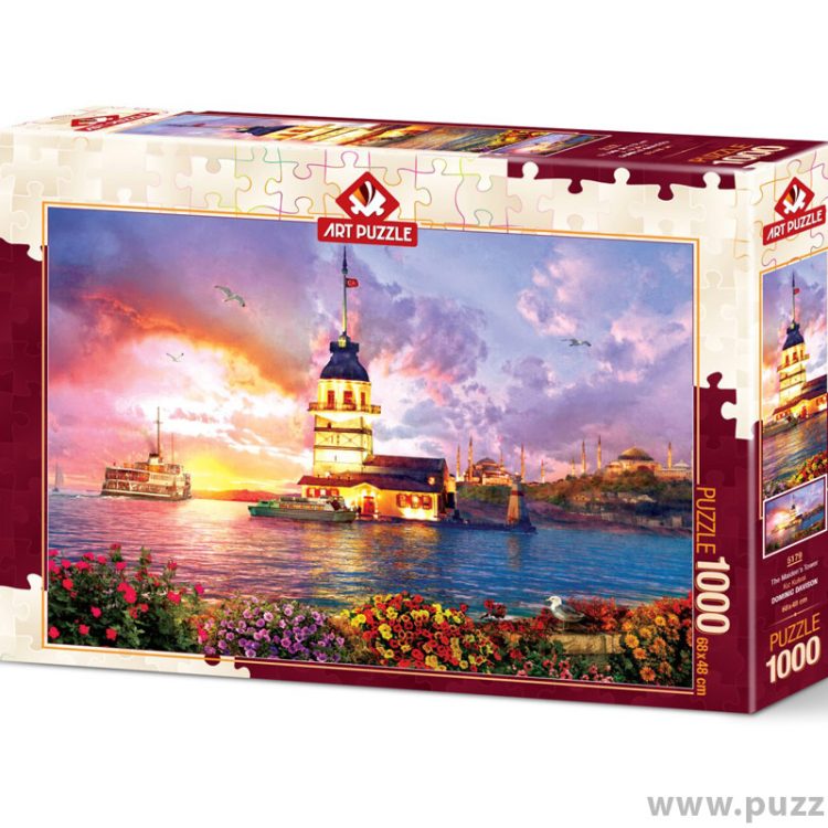 Art puzzle Maiden's Tower 1000 κομμάτια