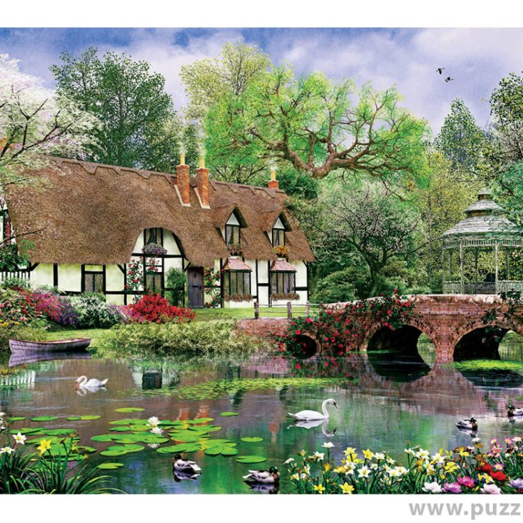 Art puzzle Lotus Flowers 1000 κομμάτια