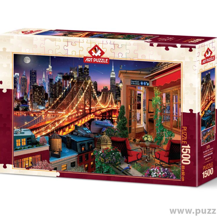 Art puzzle Terrace Brooklyn 1500 κομμάτια