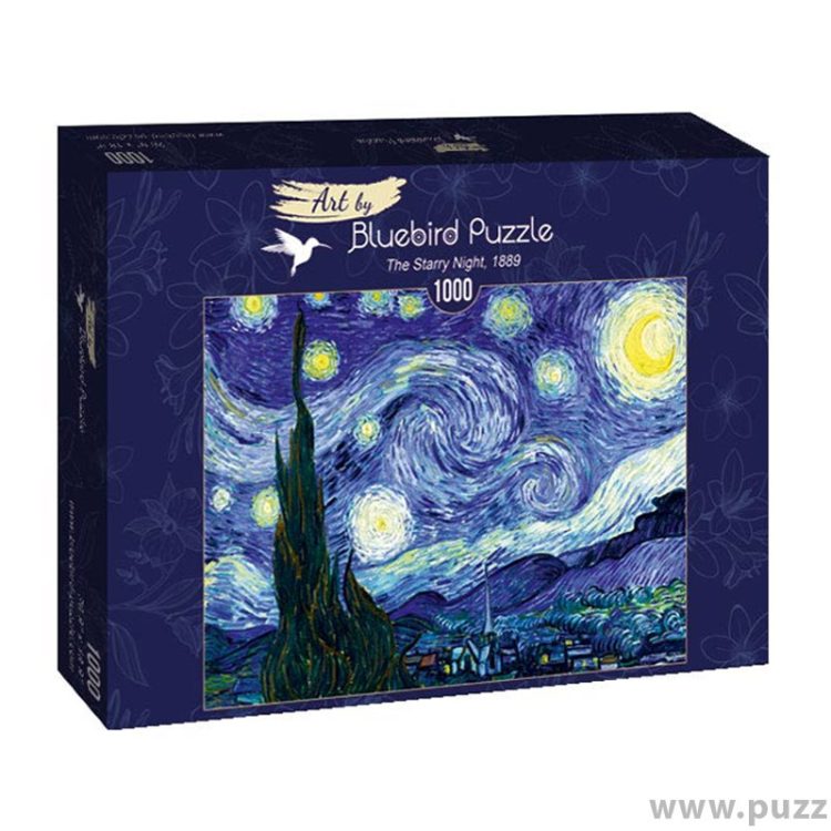 Bluebird puzzle Vincent Van Gogh – The Starry Night 1889 1000 κομμάτια (60001)
