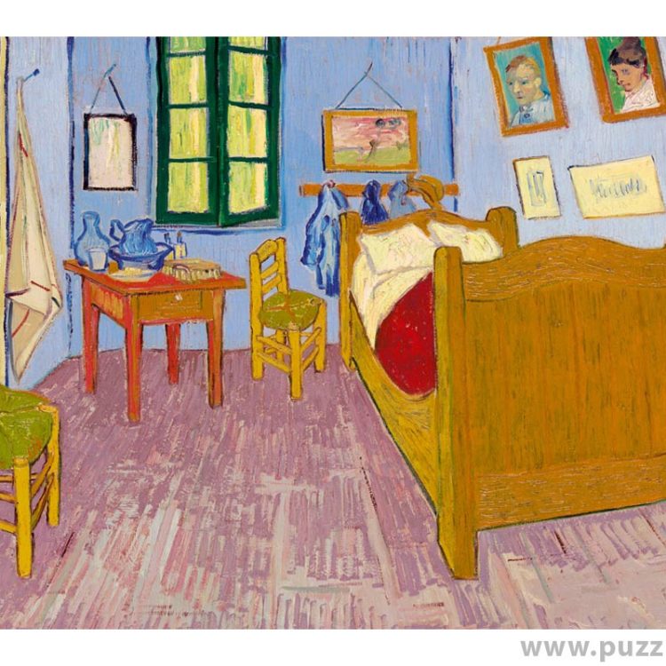 Bluebird puzzle Vincent Van Gogh - Bedroom in Arles, 1888 1000 κομμάτια