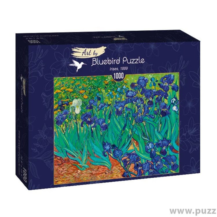 Bluebird puzzle Vincent Van Gogh - Irises, 1889 1000 κομμάτια
