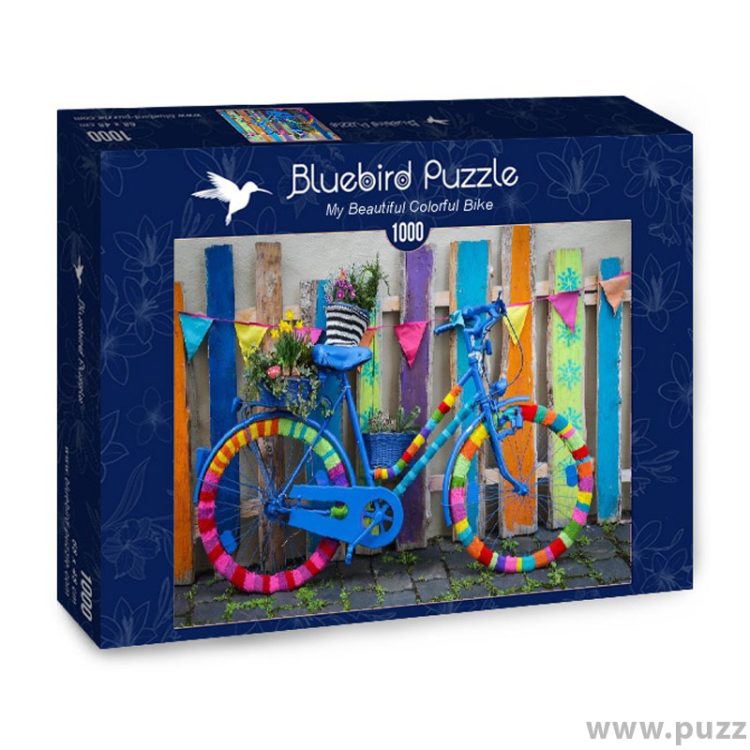 Bluebird puzzle My Beautiful Colorful Bike 1000 κομμάτια