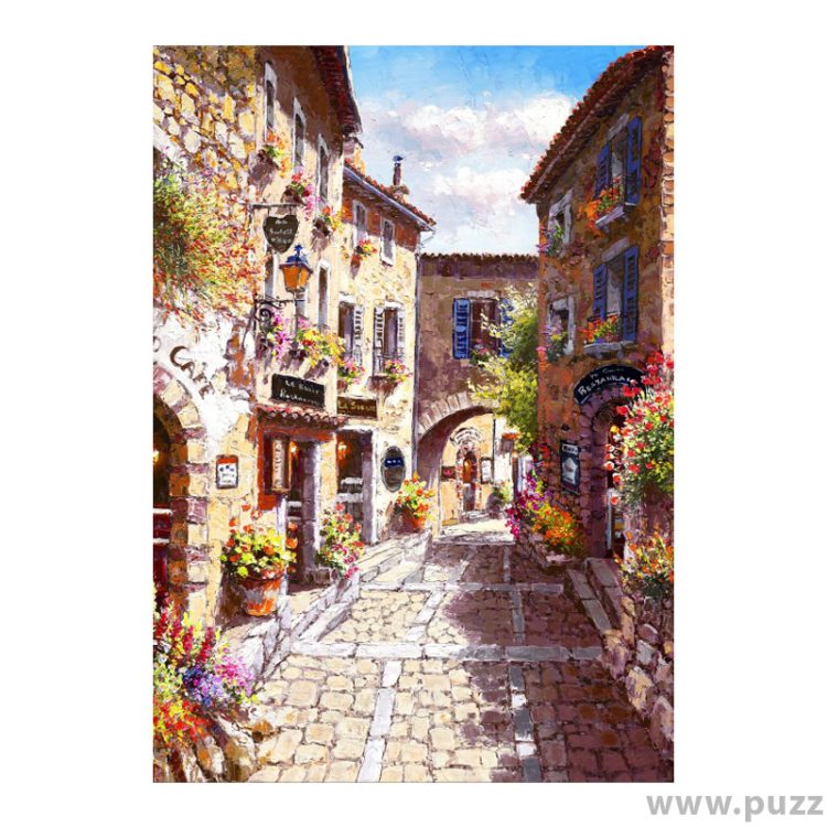 Bluebird puzzle Eze Village 1000 κομμάτια