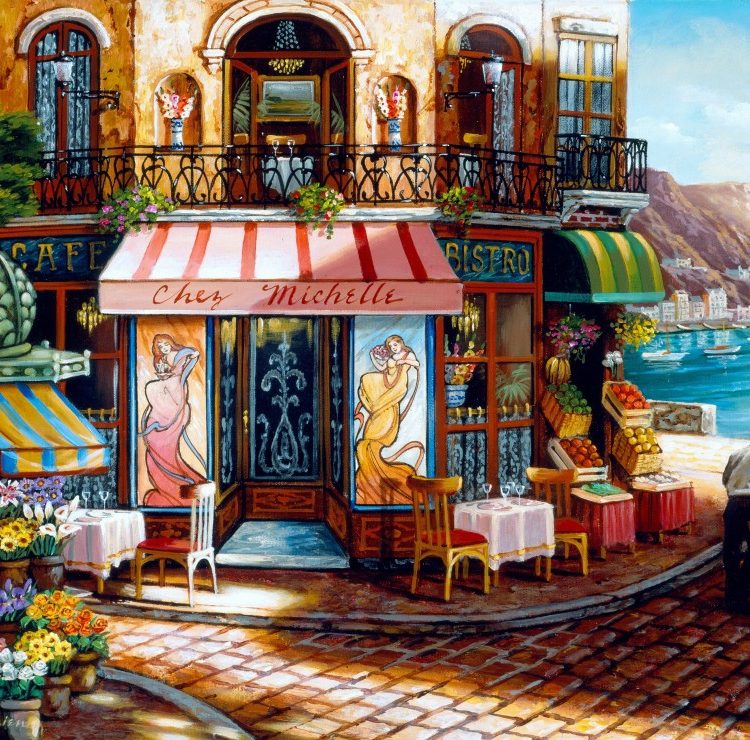 Bluebird puzzle Chez Michelle 1000 κομμάτια