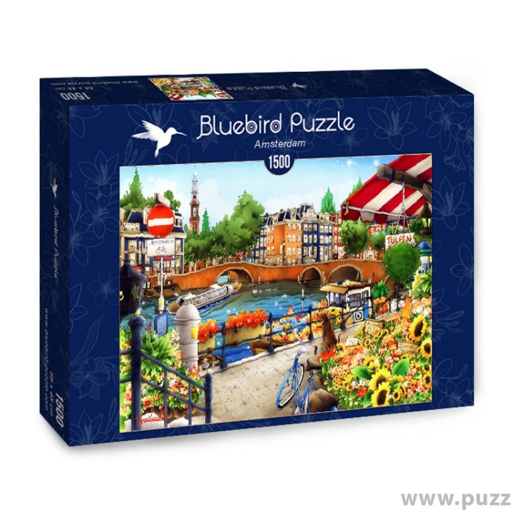 Bluebird puzzle Amsterdam 1500 κομμάτια