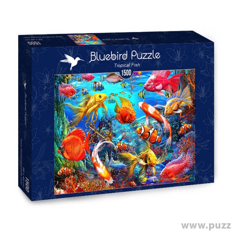 Bluebird puzzle Tropical Fish 1500 κομμάτια