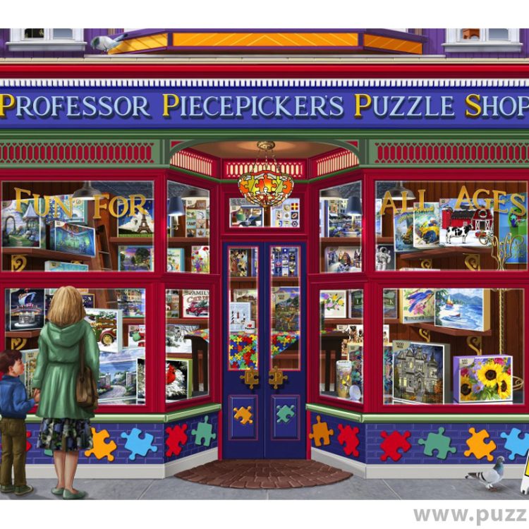 Bluebird puzzle Professor Puzzles 1500 κομμάτια