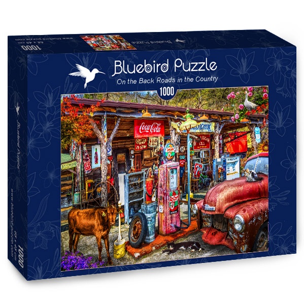 Bluebird puzzle On the Back Roads in the Country 1000 κομμάτια
