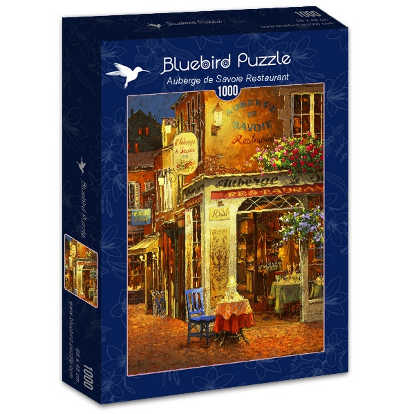 Bluebird puzzle Auberge de Savoie Restaurant 1000 κομμάτια