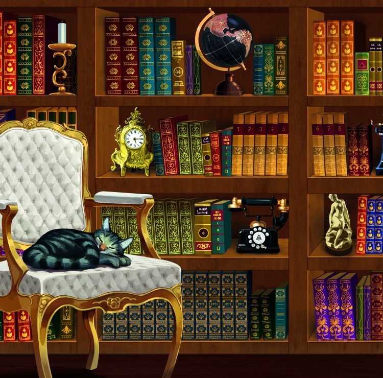 Bluebird puzzle The Vintage Library 1000 κομμάτια