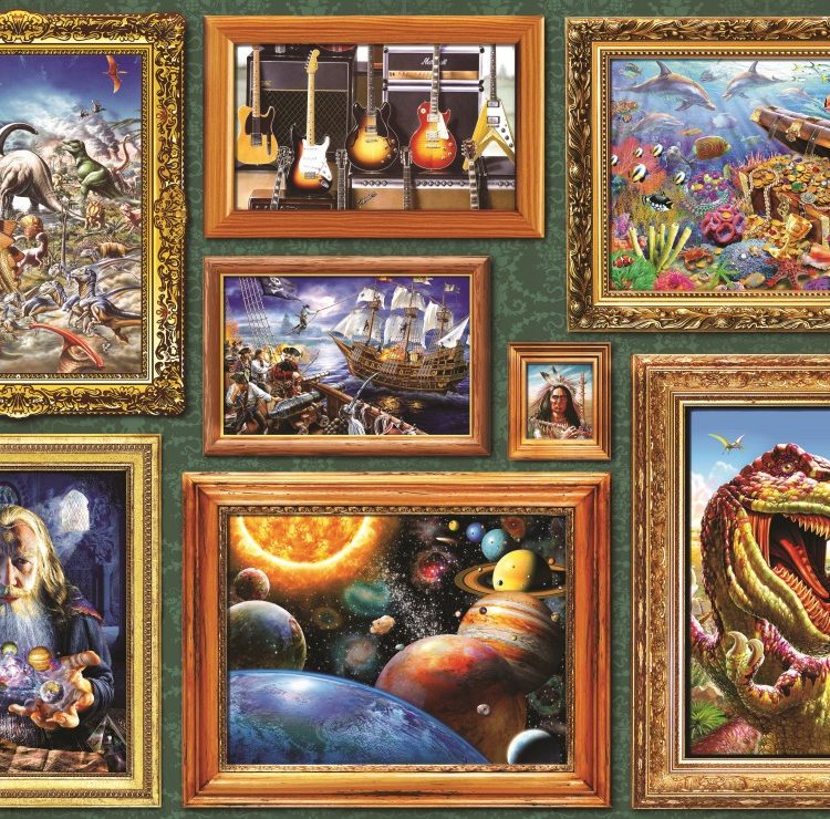 Bluebird puzzle Boy's 8 Gallery 1000 κομμάτια