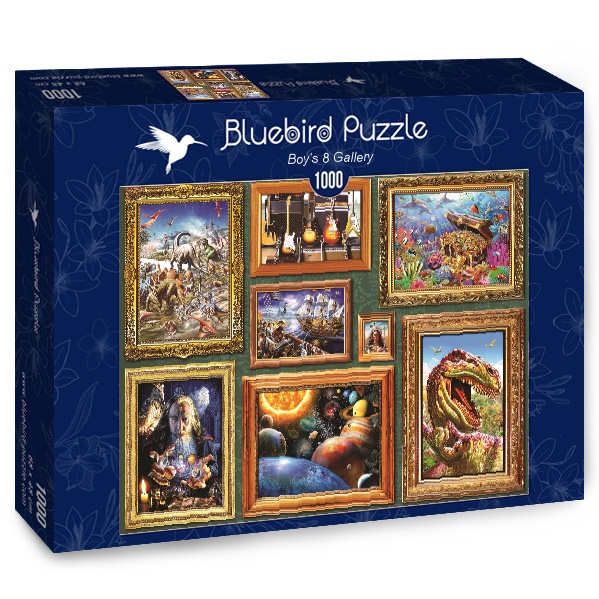 Bluebird puzzle Boy's 8 Gallery 1000 κομμάτια