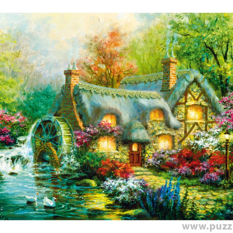 Bluebird puzzle Country Retreat 1000 κομμάτια