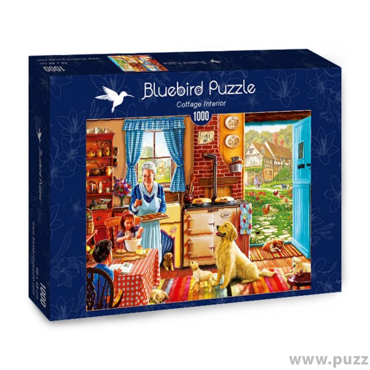 Bluebird puzzle Cottage Interior 1000 κομμάτια