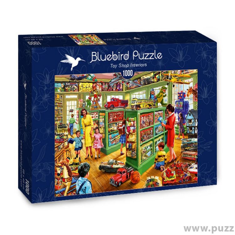 Bluebird puzzle Toy Shop Interiors 1000 κομμάτια