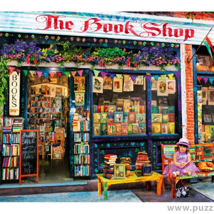 Bluebird puzzle The Bookshop Kids 1000 κομμάτια