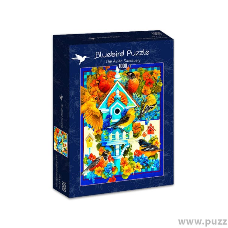 Bluebird puzzle The Avian Sanctuary 1000 κομμάτια