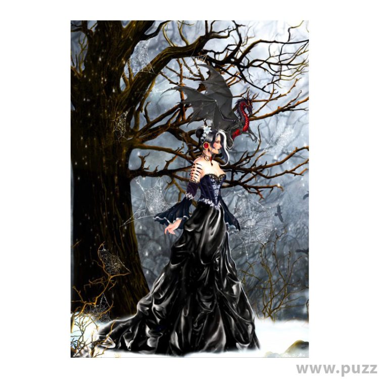 Bluebird puzzle Queen of Shadows 1000 κομμάτια