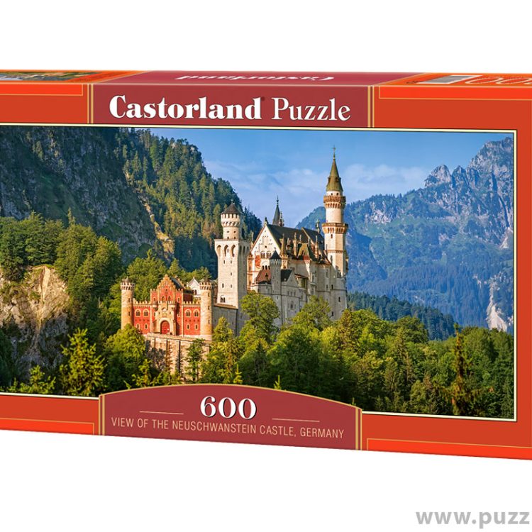 Castorland puzzle View of the Neuschwanstein Castle, Germany 600 κομμάτια (Β-060221)