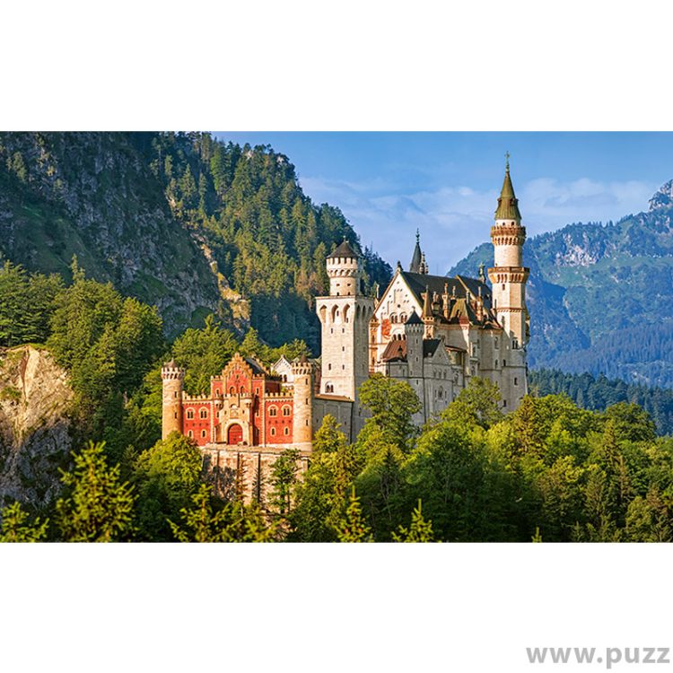 Castorland puzzle View of the Neuschwanstein Castle, Germany 600 κομμάτια (Β-060221)