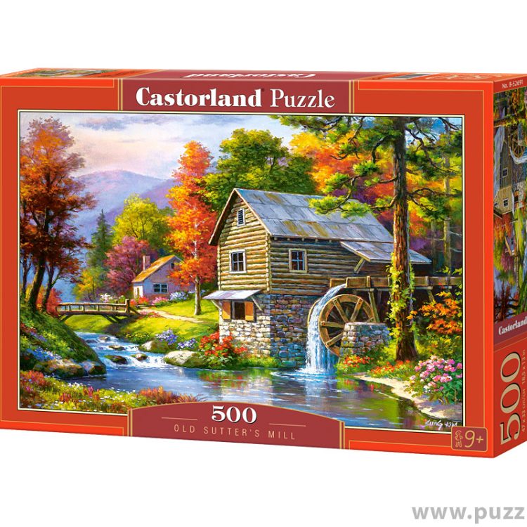 Castorland puzzle Old Sutter's Mill 500 κομμάτια (B-52691)