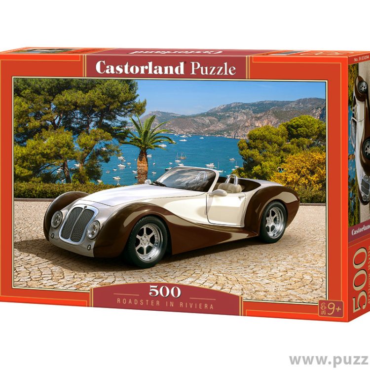 Castorland puzzle Roadster in Riviera 500 κομμάτια (B-53094)