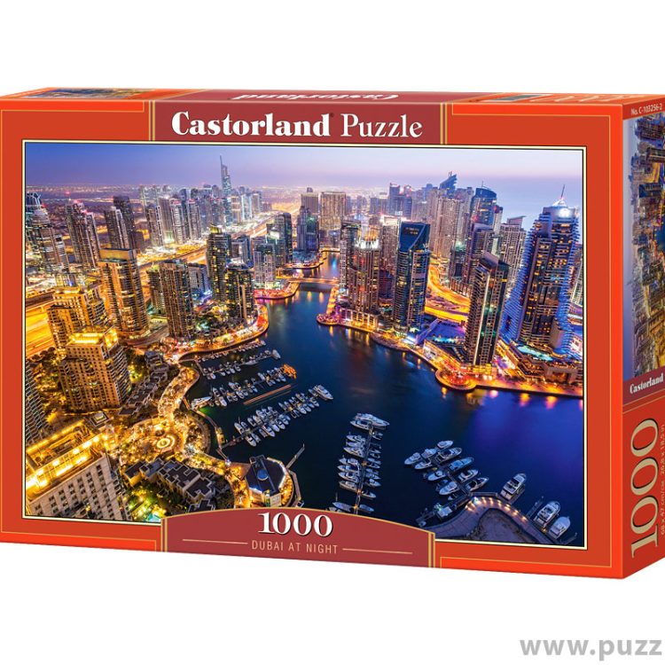 Castorland puzzle Dubai at Night 1000 κομμάτια (C-103256-2)
